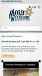 Mobile Screenshot of moldwranglers.com